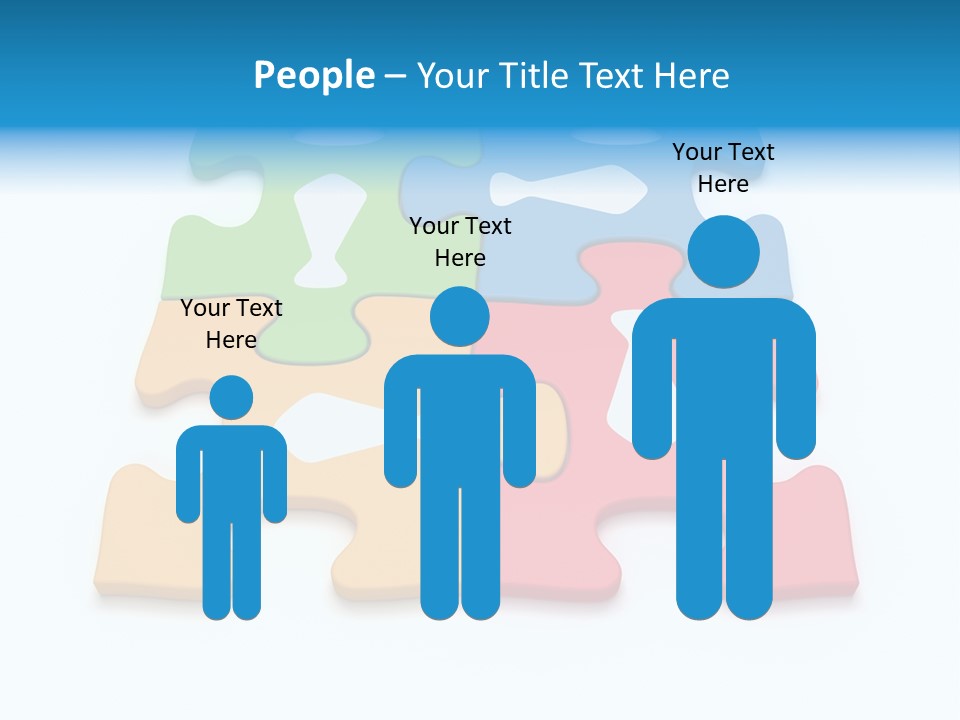 Link Tie Color PowerPoint Template