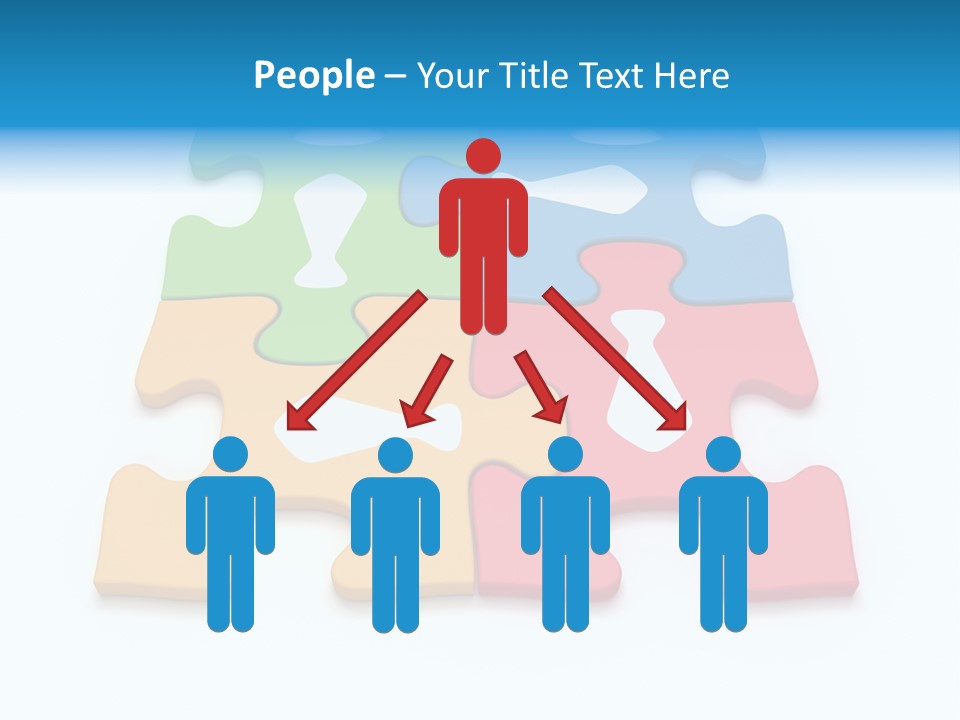 Link Tie Color PowerPoint Template