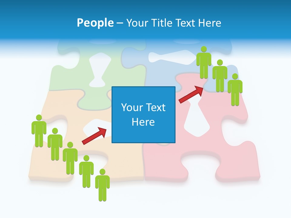 Link Tie Color PowerPoint Template