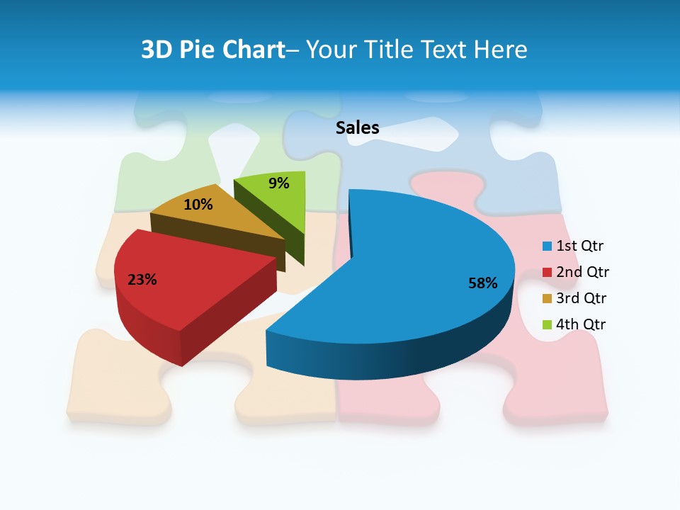 Link Tie Color PowerPoint Template