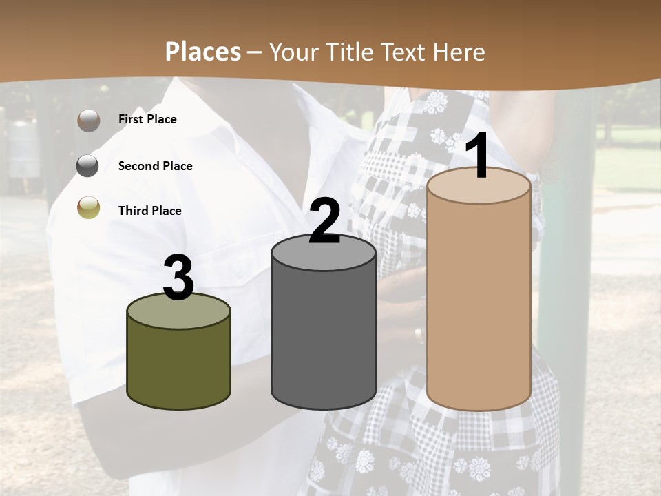 Playground Outdoors Ethnic PowerPoint Template