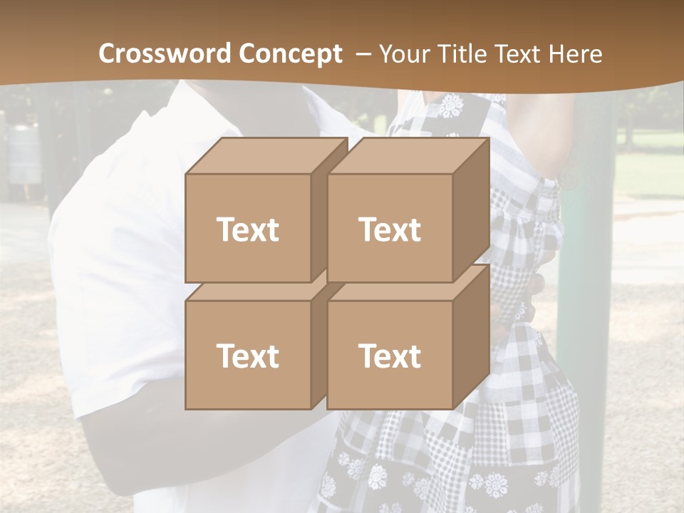Playground Outdoors Ethnic PowerPoint Template