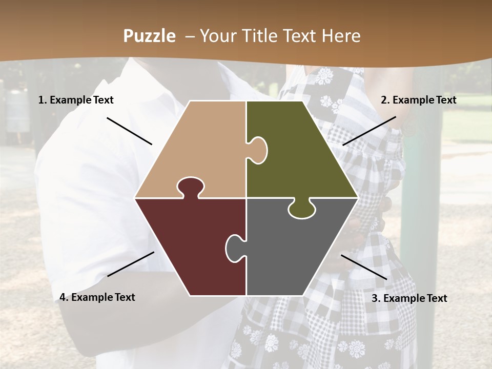 Playground Outdoors Ethnic PowerPoint Template