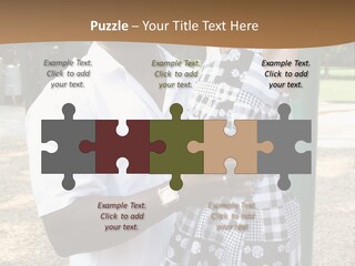 Playground Outdoors Ethnic PowerPoint Template