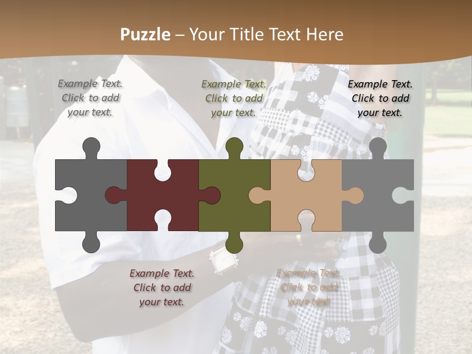 Playground Outdoors Ethnic PowerPoint Template