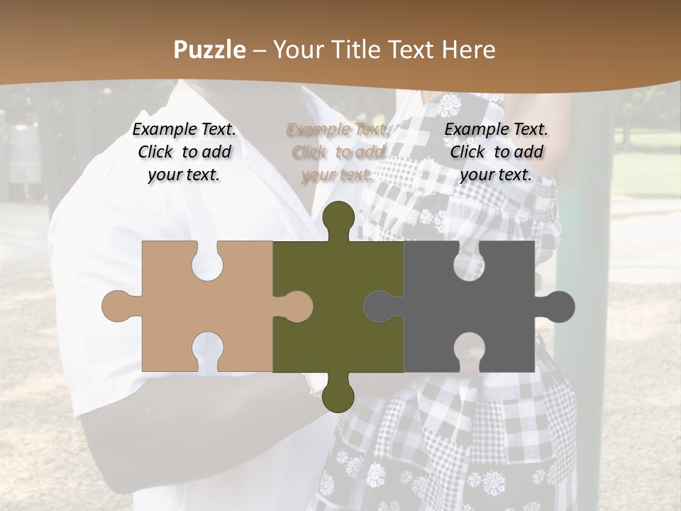 Playground Outdoors Ethnic PowerPoint Template