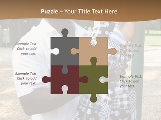 Playground Outdoors Ethnic PowerPoint Template