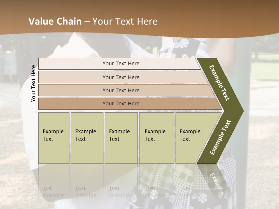 Playground Outdoors Ethnic PowerPoint Template
