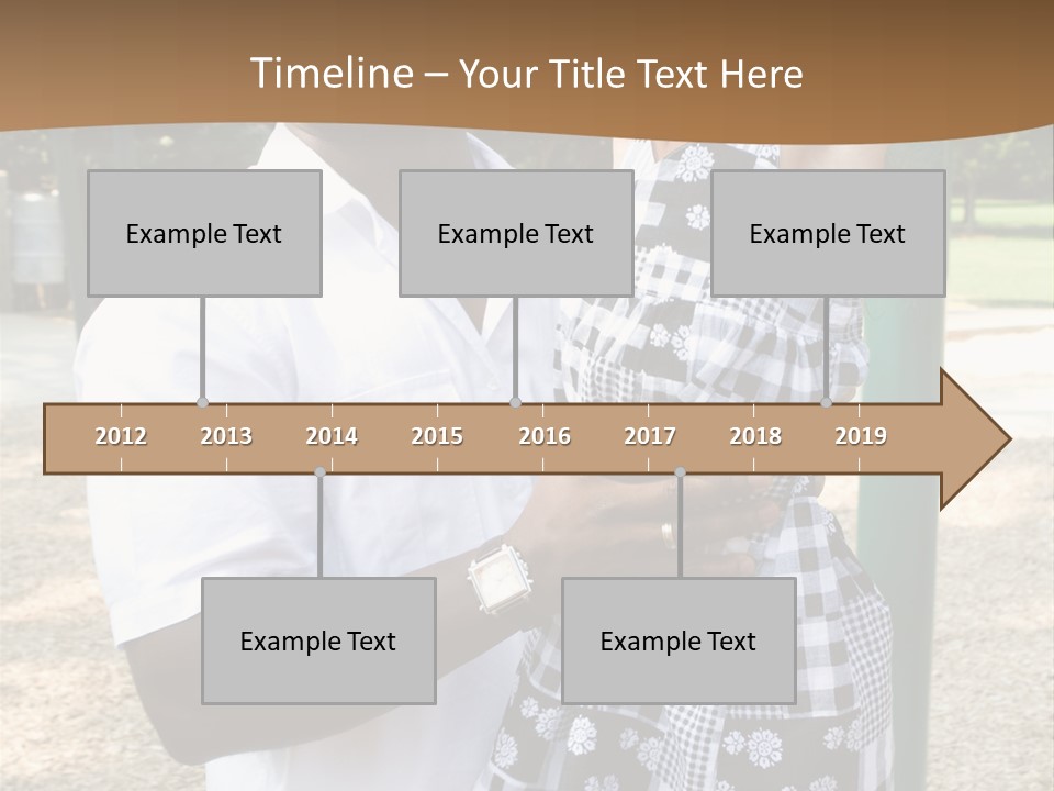 Playground Outdoors Ethnic PowerPoint Template