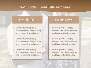 Playground Outdoors Ethnic PowerPoint Template