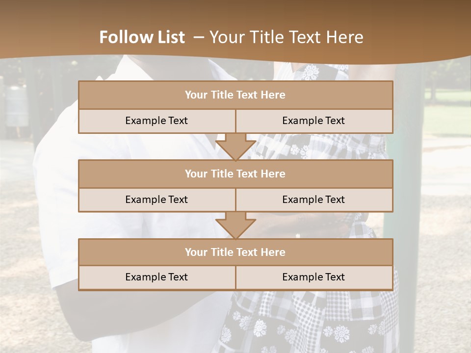 Playground Outdoors Ethnic PowerPoint Template