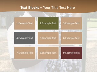 Playground Outdoors Ethnic PowerPoint Template