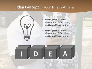 Playground Outdoors Ethnic PowerPoint Template