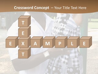 Playground Outdoors Ethnic PowerPoint Template