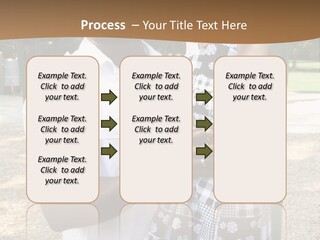Playground Outdoors Ethnic PowerPoint Template
