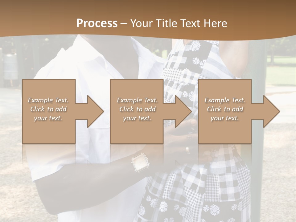 Playground Outdoors Ethnic PowerPoint Template