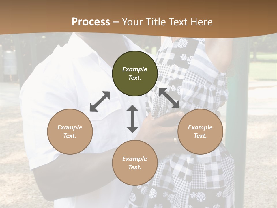 Playground Outdoors Ethnic PowerPoint Template