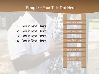 Playground Outdoors Ethnic PowerPoint Template
