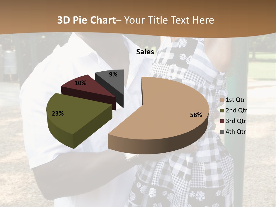 Playground Outdoors Ethnic PowerPoint Template