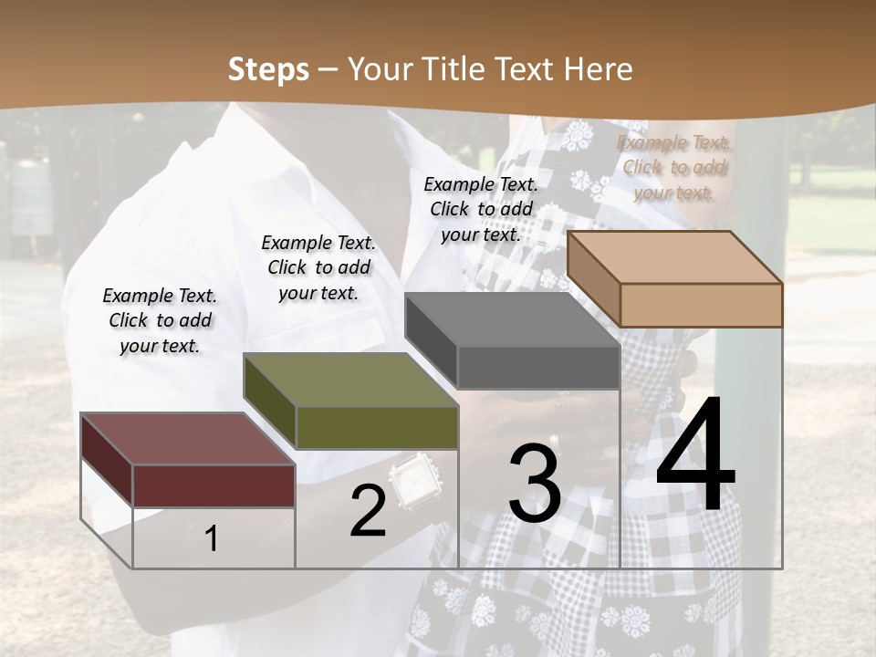 Playground Outdoors Ethnic PowerPoint Template