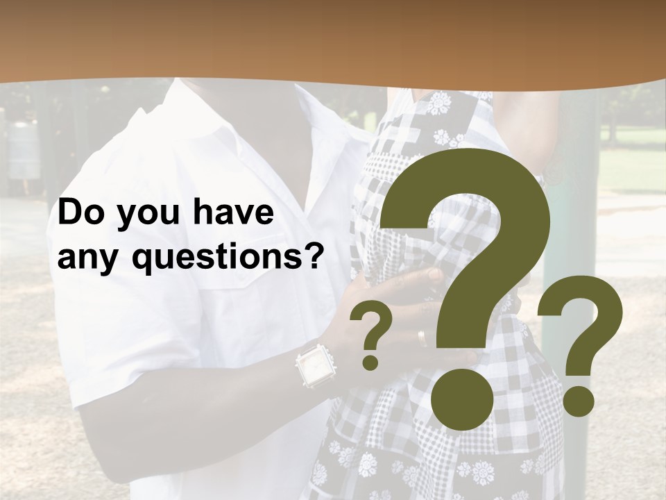 Playground Outdoors Ethnic PowerPoint Template