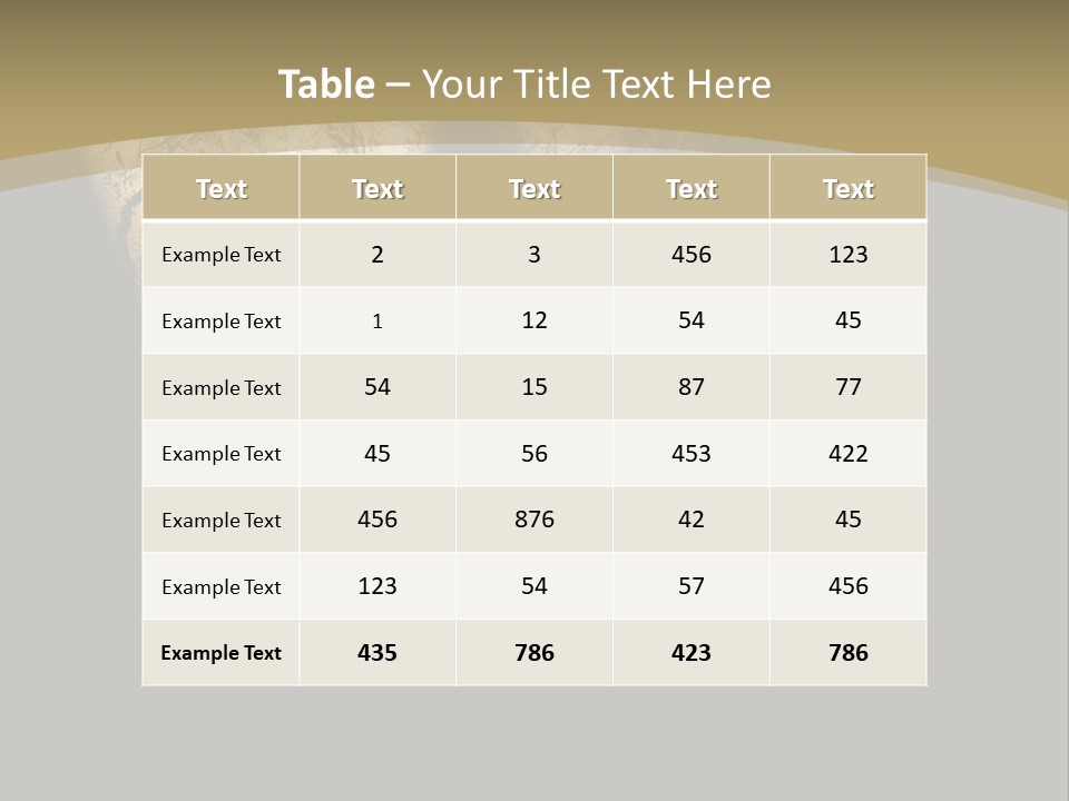 Portrait Textured Isolated PowerPoint Template