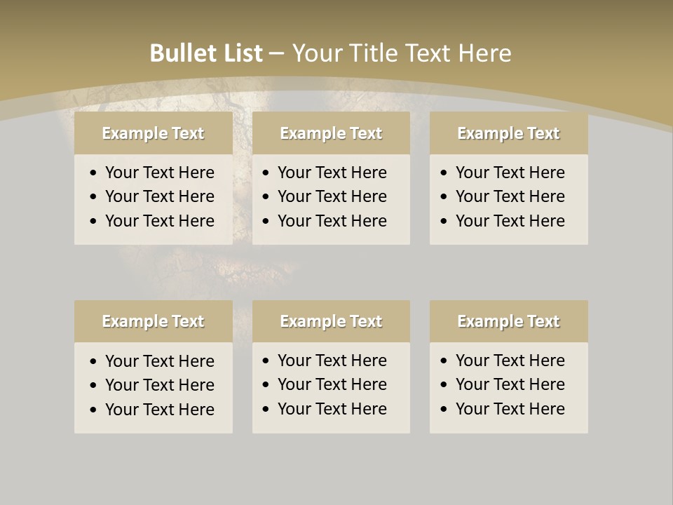 Portrait Textured Isolated PowerPoint Template