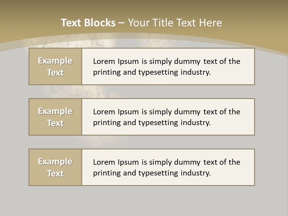 Portrait Textured Isolated PowerPoint Template