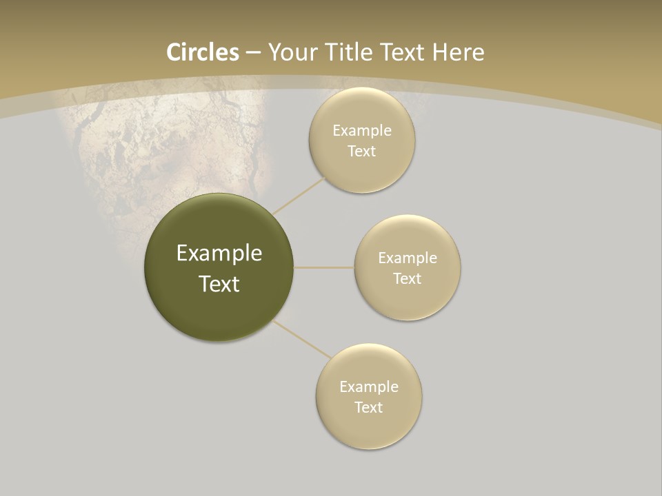 Portrait Textured Isolated PowerPoint Template