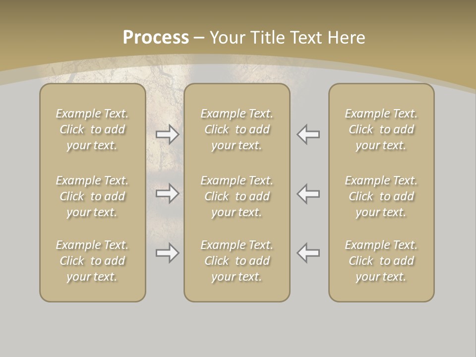 Portrait Textured Isolated PowerPoint Template