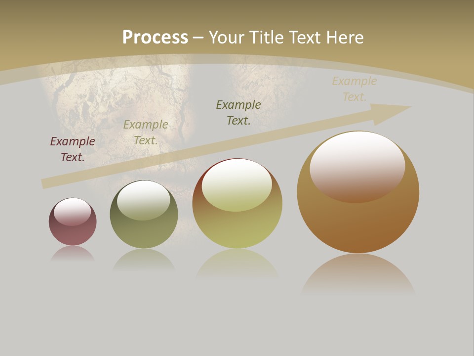 Portrait Textured Isolated PowerPoint Template