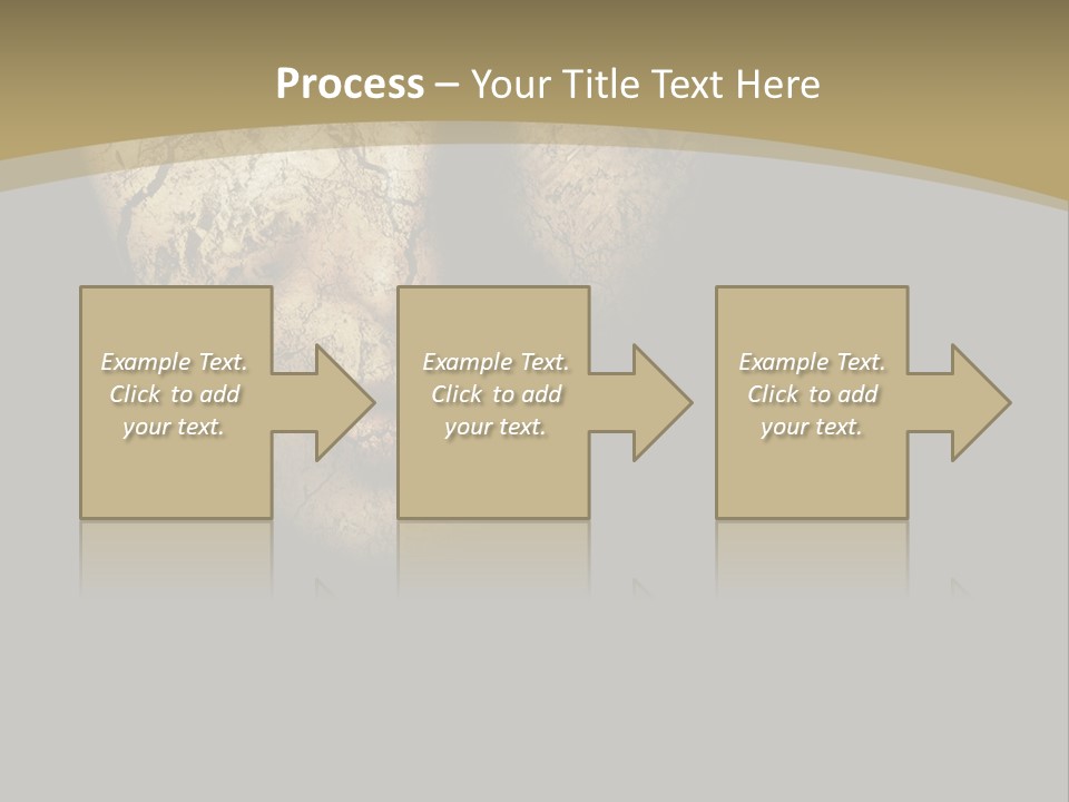 Portrait Textured Isolated PowerPoint Template