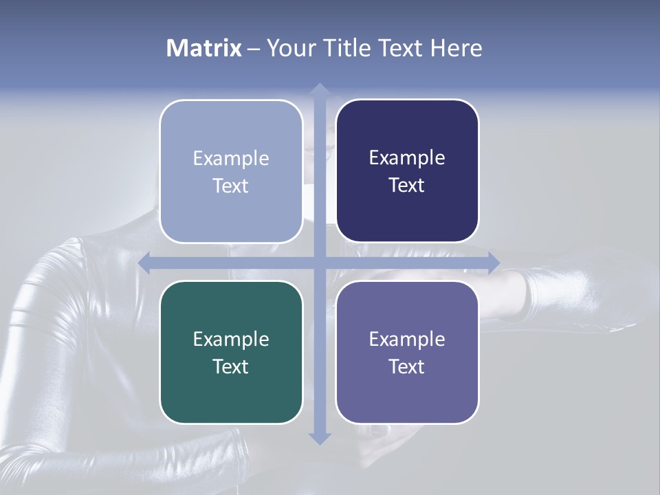 Woman Fashion Cyber PowerPoint Template