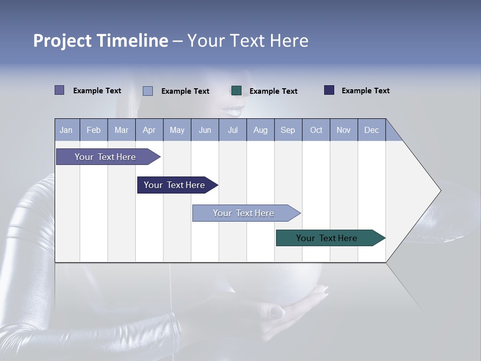 Woman Fashion Cyber PowerPoint Template