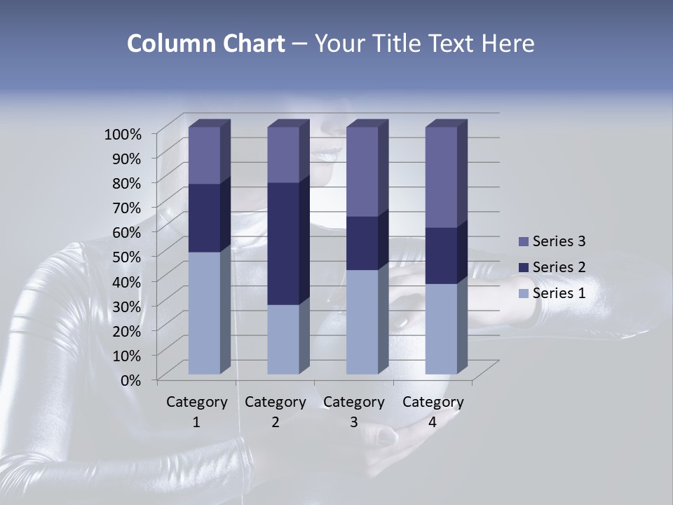 Woman Fashion Cyber PowerPoint Template