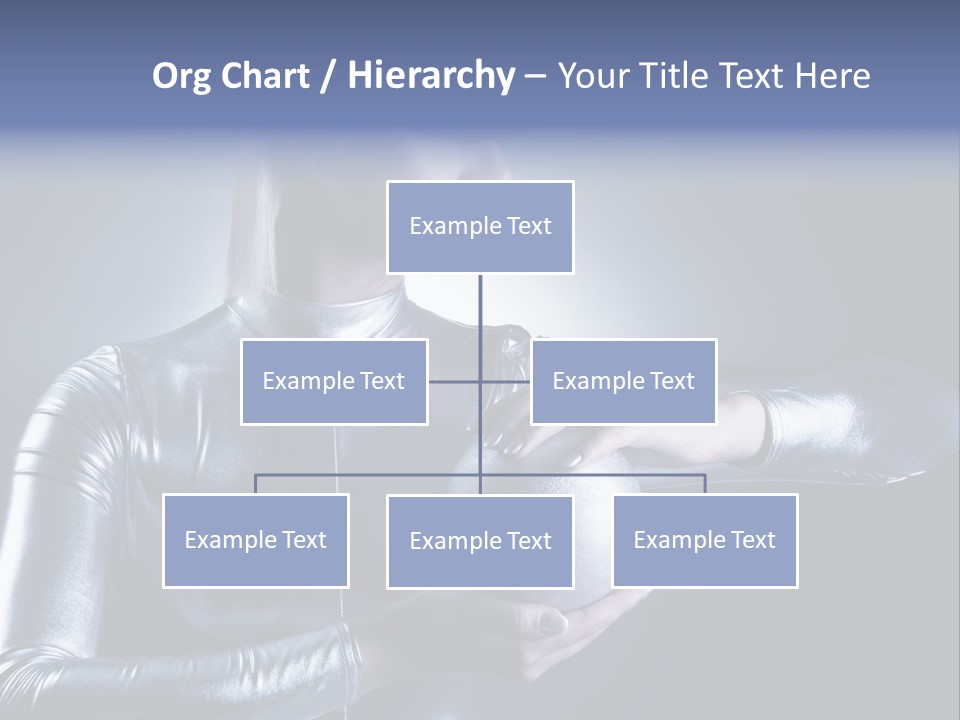 Woman Fashion Cyber PowerPoint Template