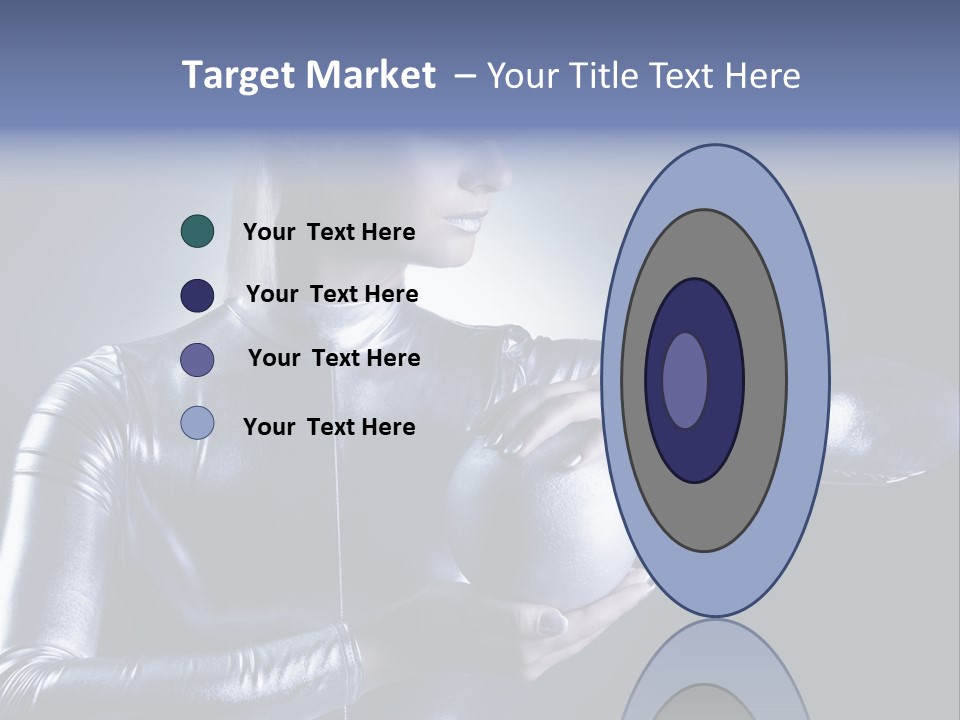 Woman Fashion Cyber PowerPoint Template