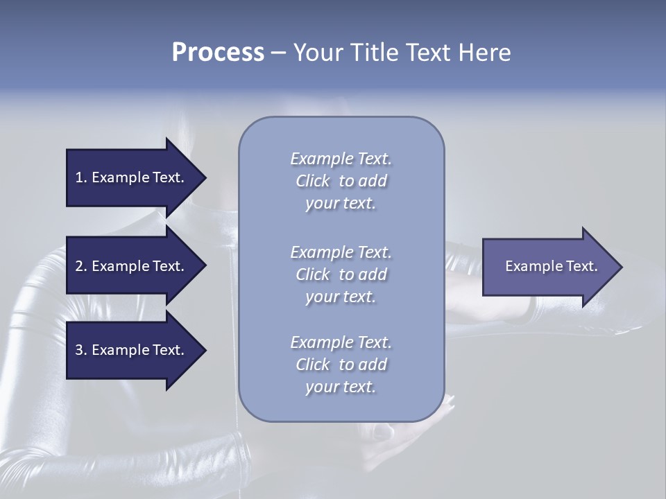 Woman Fashion Cyber PowerPoint Template