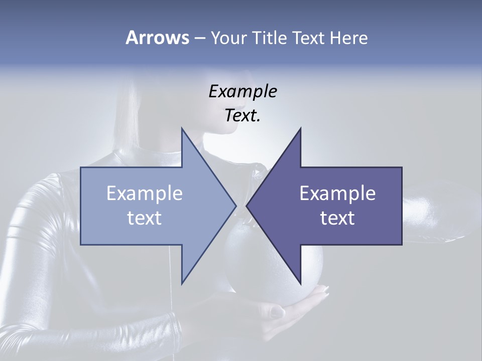 Woman Fashion Cyber PowerPoint Template