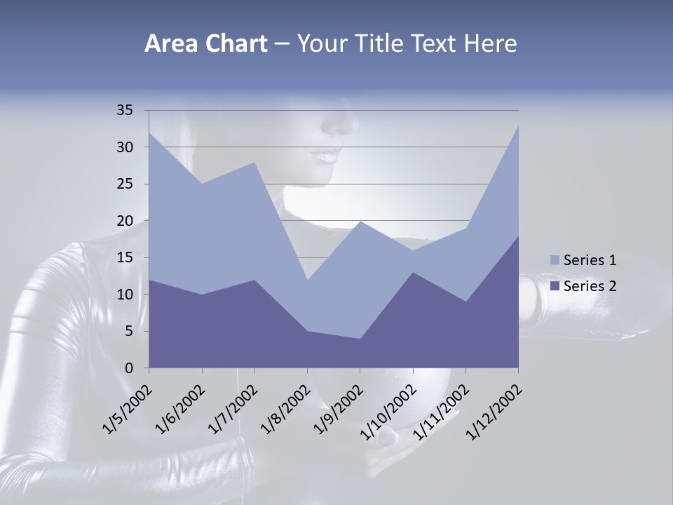 Woman Fashion Cyber PowerPoint Template