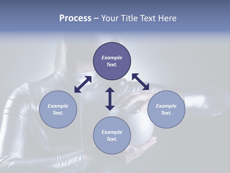 Woman Fashion Cyber PowerPoint Template