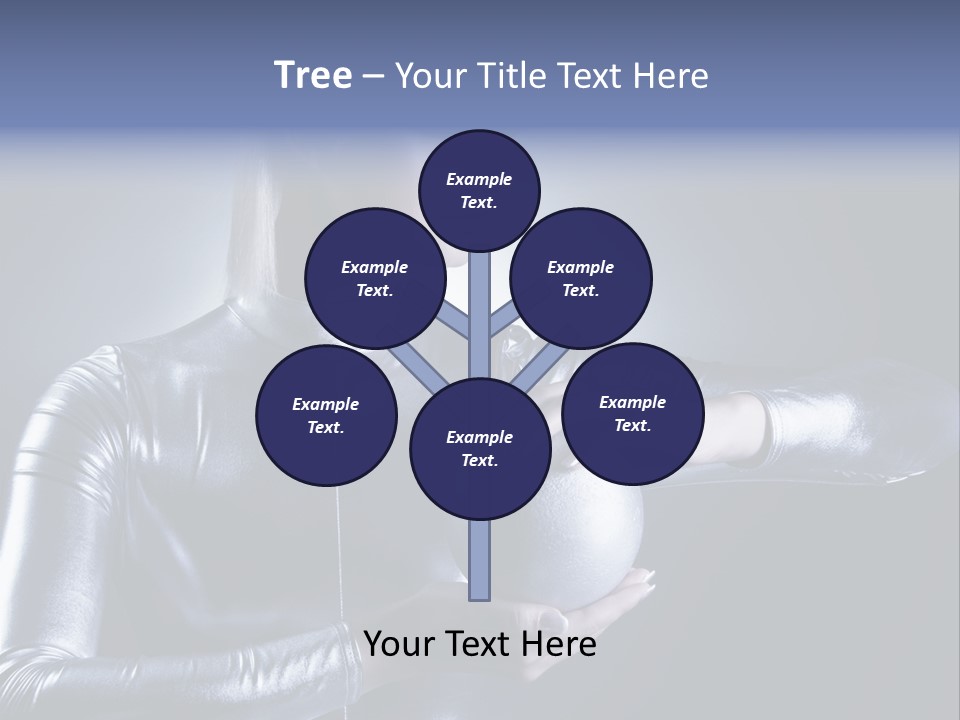 Woman Fashion Cyber PowerPoint Template