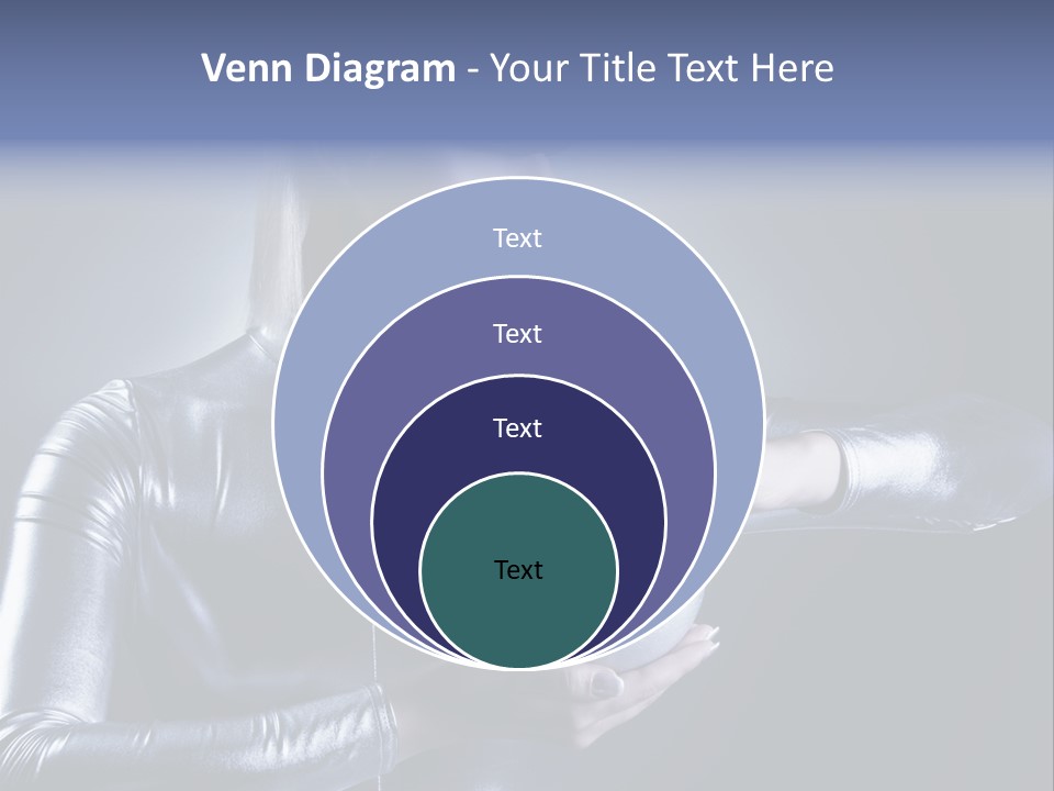 Woman Fashion Cyber PowerPoint Template