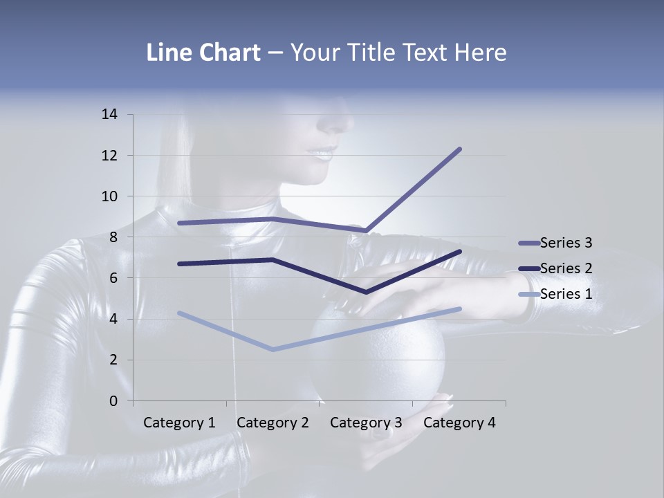 Woman Fashion Cyber PowerPoint Template