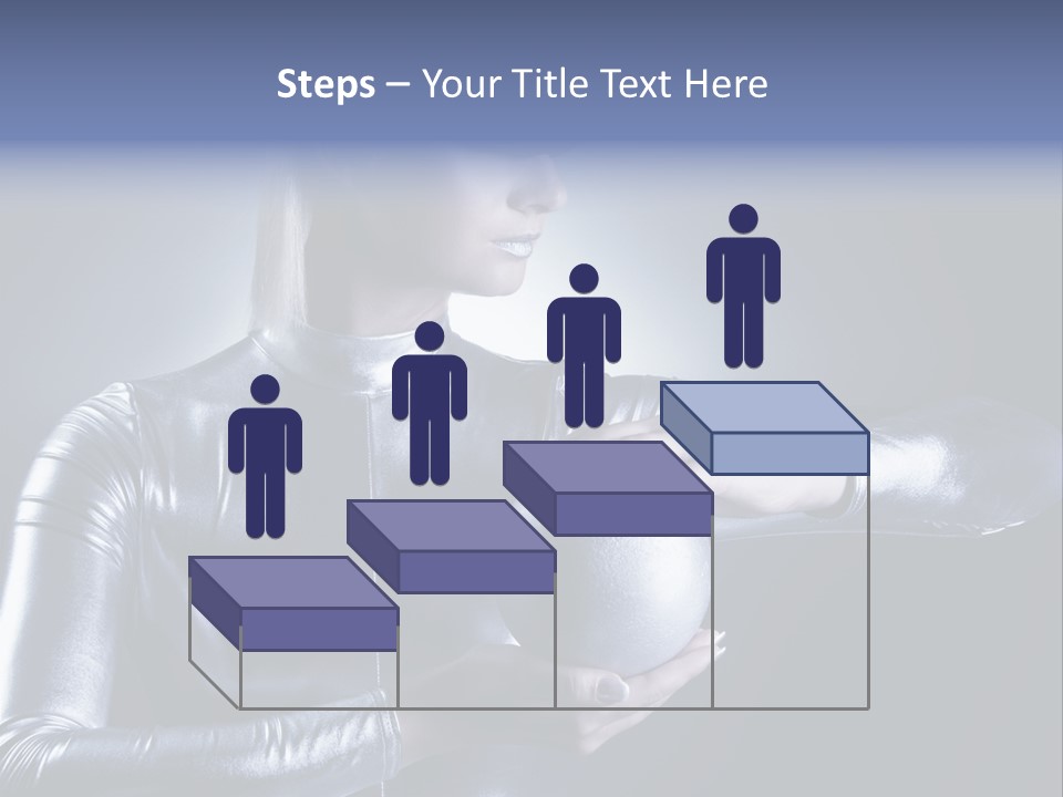 Woman Fashion Cyber PowerPoint Template