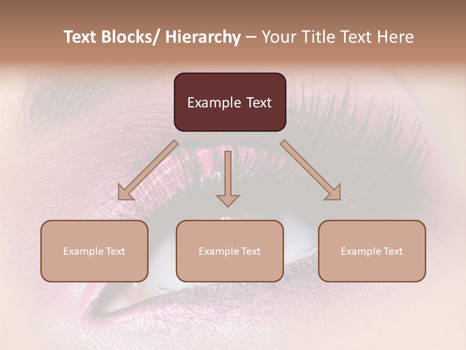 Black Eyeliner Mascara PowerPoint Template