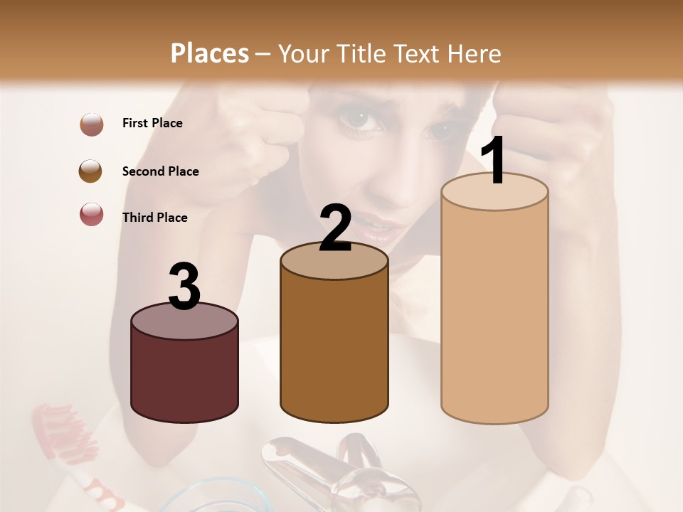 Beauty Spot Beautiful PowerPoint Template