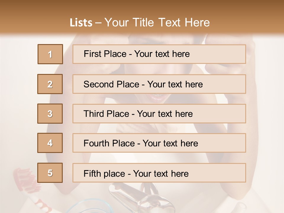 Beauty Spot Beautiful PowerPoint Template