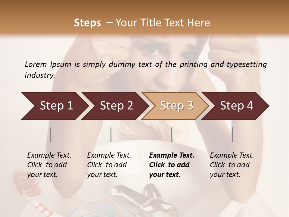 Beauty Spot Beautiful PowerPoint Template