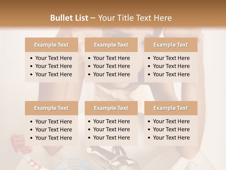 Beauty Spot Beautiful PowerPoint Template